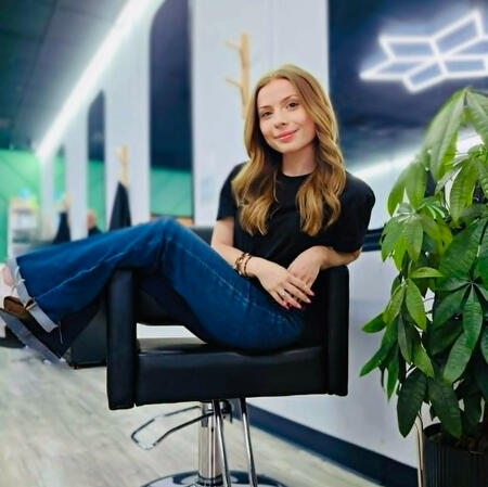 •My skills include -Men’s cuts -Kids cuts -Updos -color corrections -Highlights/lived in blondes -VIVIDS!! -All over color -Women’s cuts/styling -Deep conditioning treatments